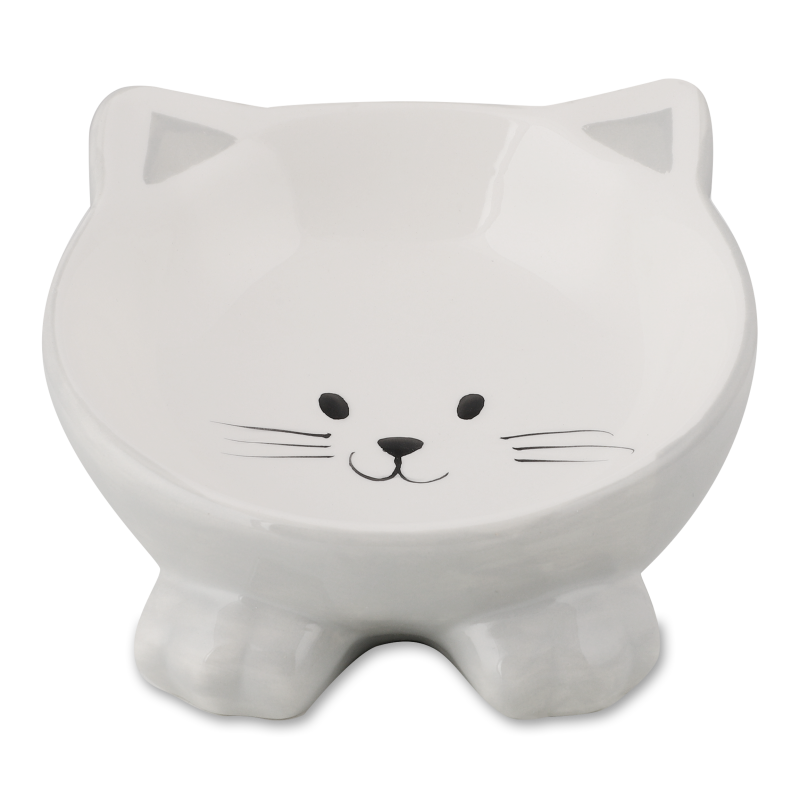 Миска д/котів Котик 150мл кераміка 14см Trixie