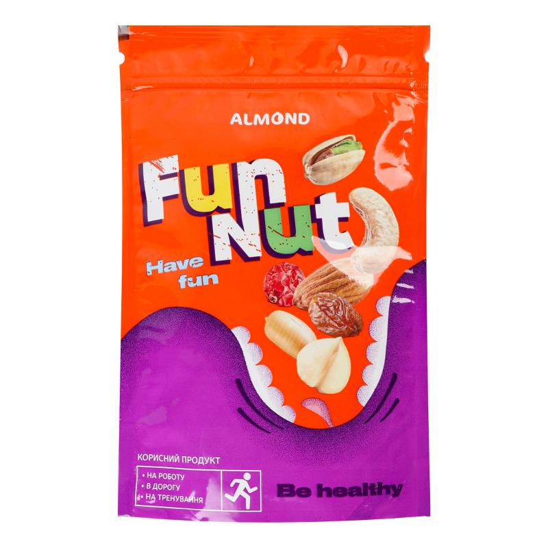 Суміш ягідно-горіхова Студентська FunNut Almond д/п