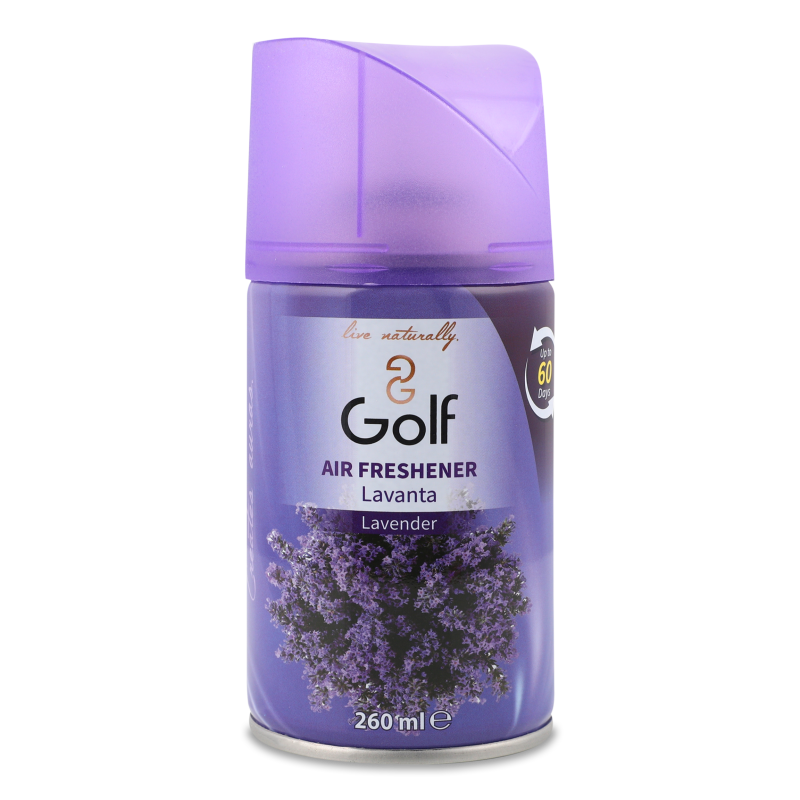 Освіжувач повітря Лаванда автоматичний 260мл запаска Гольф