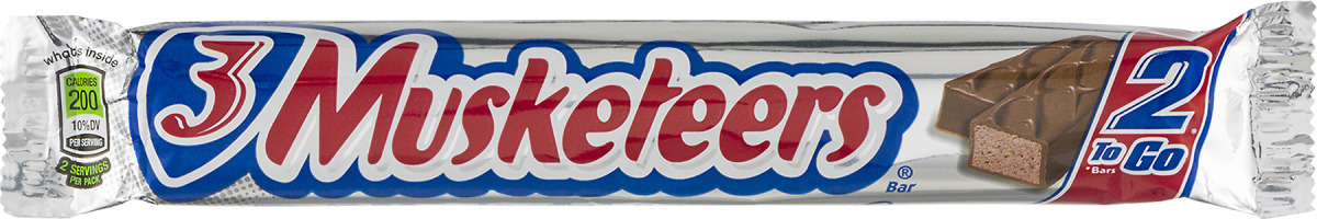 3 Musketeers Bar 2 To Go 3 Musketeers(40000006039): customers reviews ...