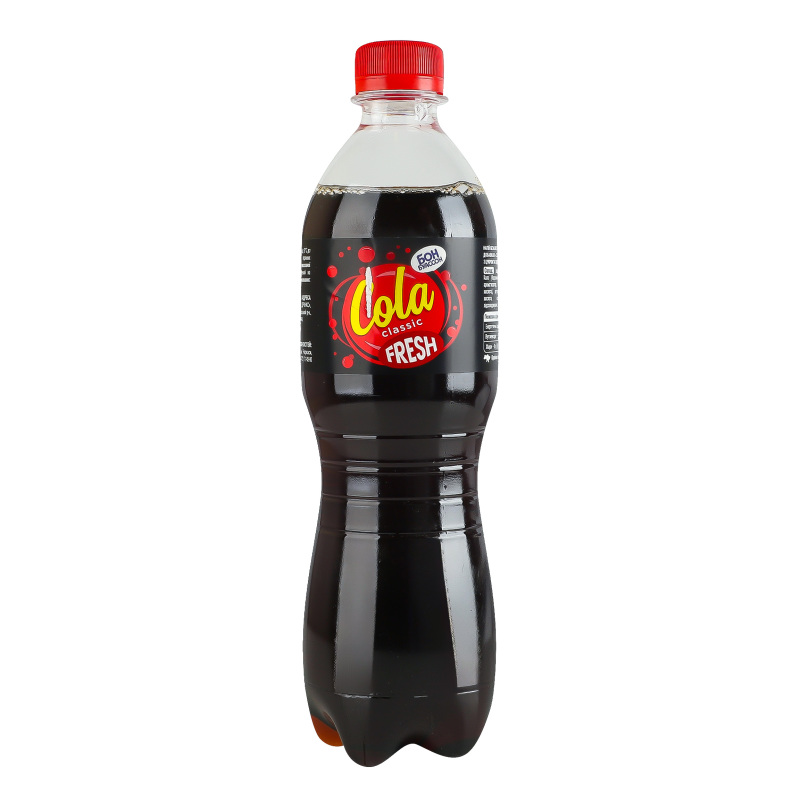 Напій безалкогольний сильногазований на смако-ароматичних добавках Cola Fresh п/пл