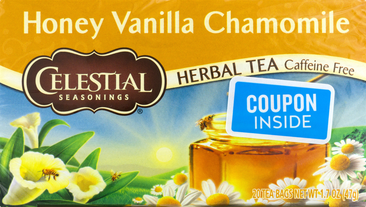 Celestial Seasonings Honey Vanilla Chamomile Herbal Tea 20 CT