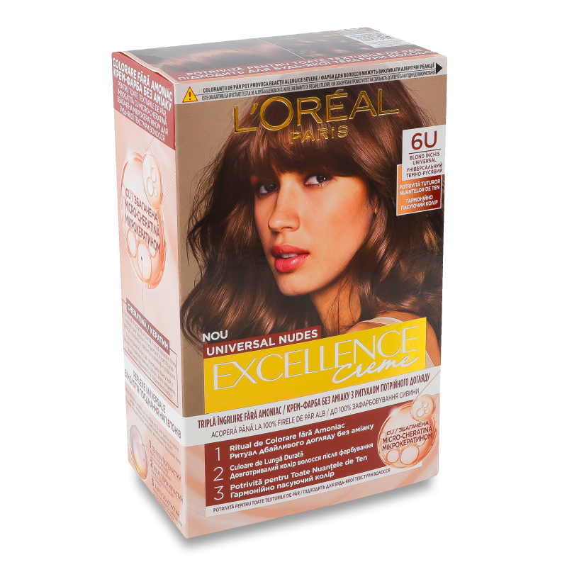 Крем-фарба д/волосся Excellence Creme 6U темно-русявий L’Oreal