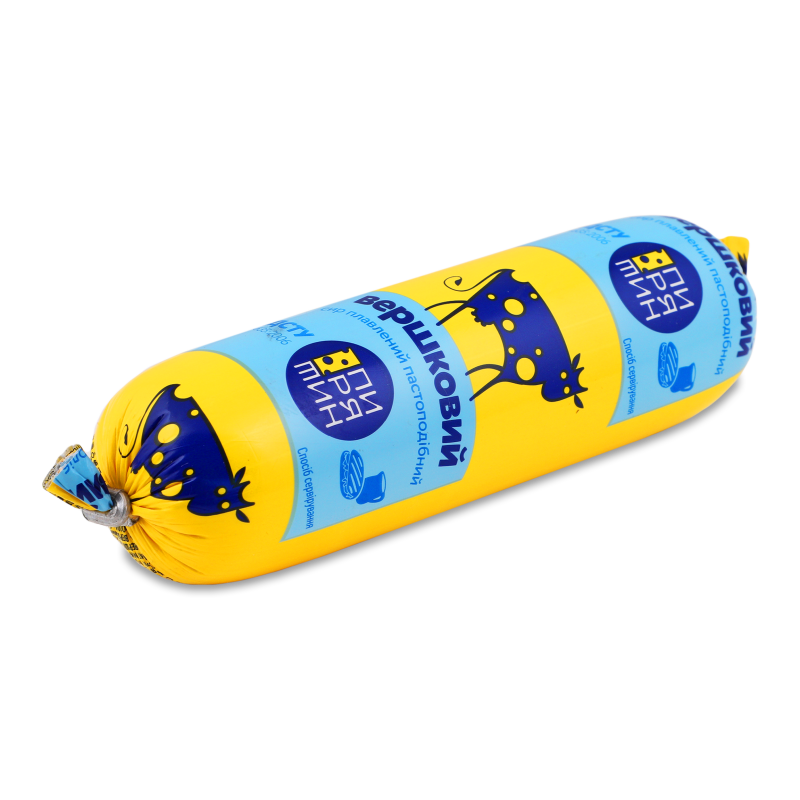 Сир плавлений Вершковий пастоподібний 50% 180г чаб/пак Пирятин