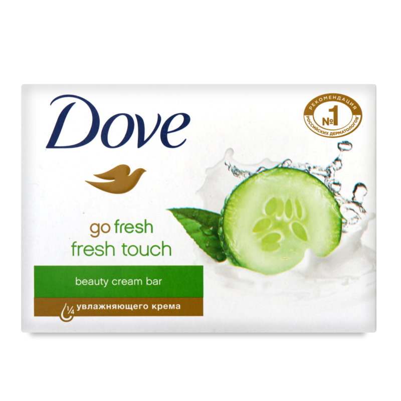 Крем-мило Дотик свіжості 135г Дав