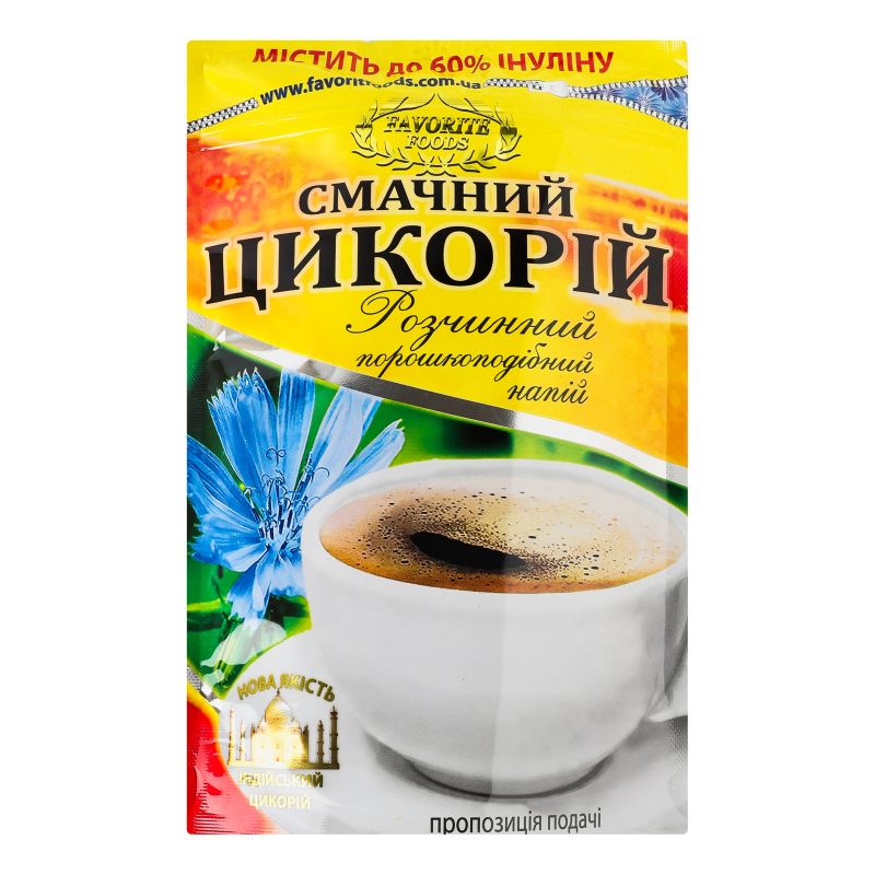 Цикорий растворимый порошкообразный Вкусный Favorite foods д/п 100г ...