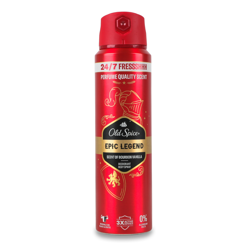 Дезодорант Epic Legend спрей 150мл Old Spice