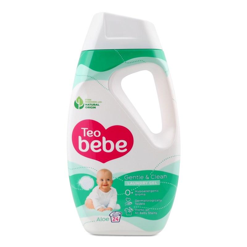Гель д/прання дитячих речей Gentle&Clean Алое 1,08л Teo Bebe