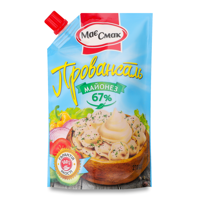 Майонез Провансаль 67% 270г д/п Має Смак