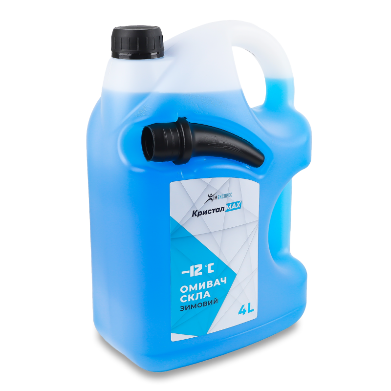 Омивач скла зимовий -12С 4л КристалMAX