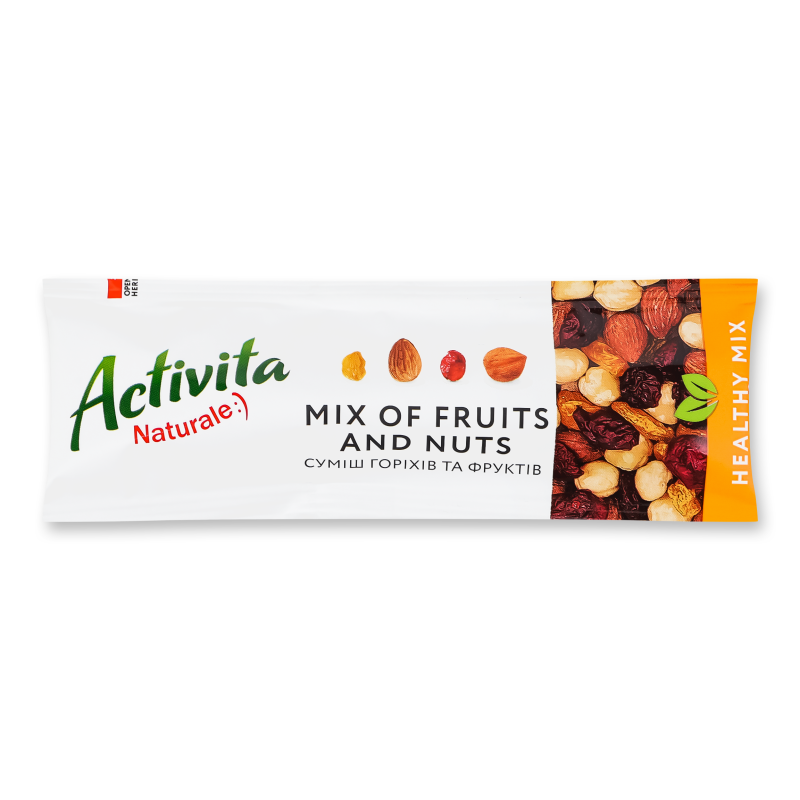 Суміш горіхів та фруктів Healthy mix 30г Activita