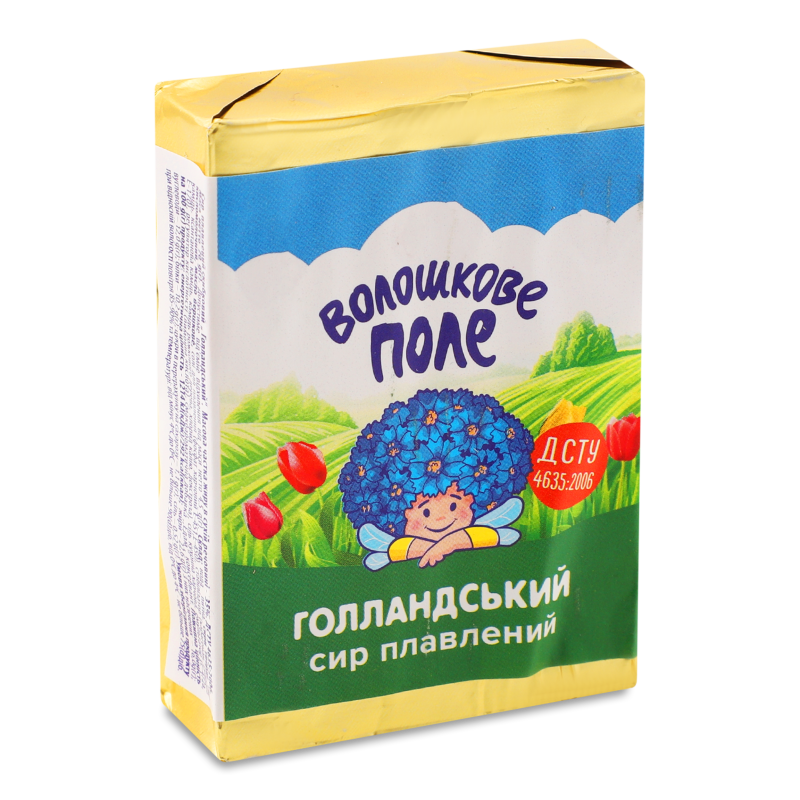 Сир плавлений Голландський 35% 70г Волошкове поле