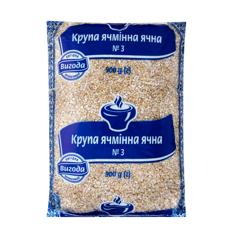 Крупа ячмінна ячна №3 Вигода м/у