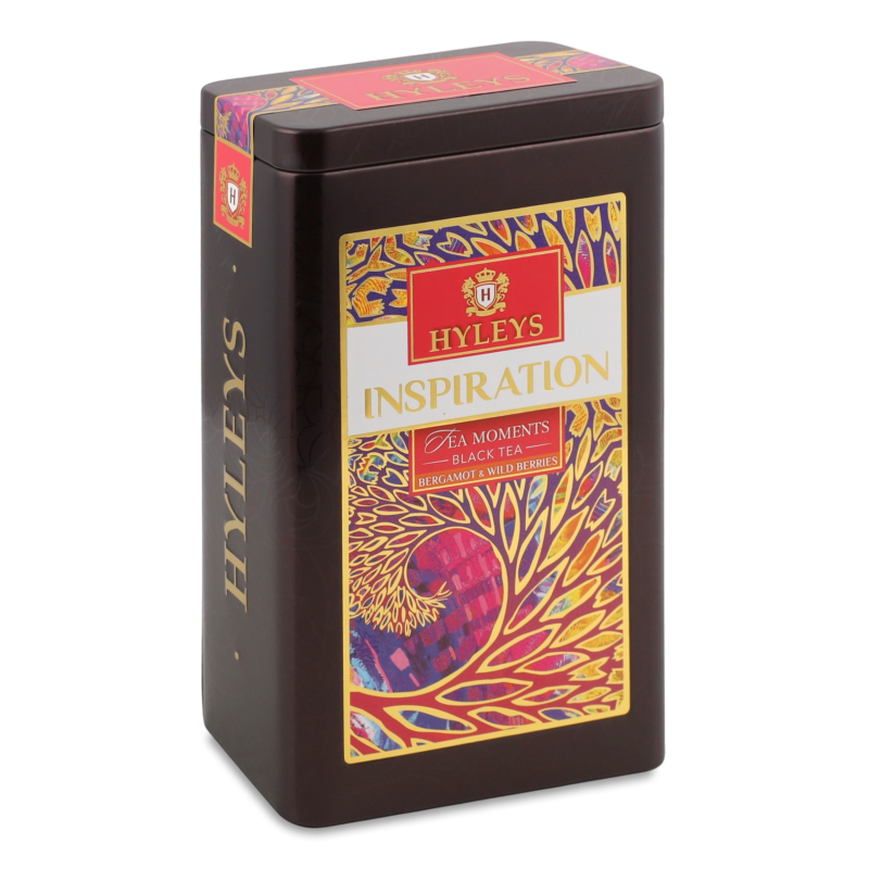 Чай Натхнення чорний 80г ж/б Hyleys