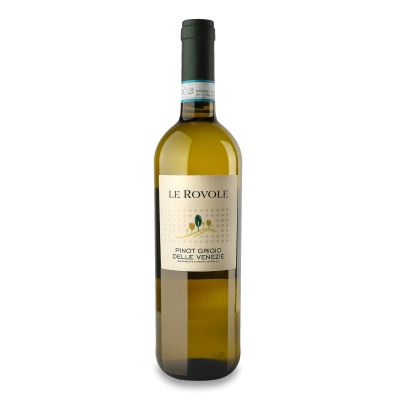 Вино Pinot Grigio Delle Venezie біле сухе 12% 0,75л Le Rovole
