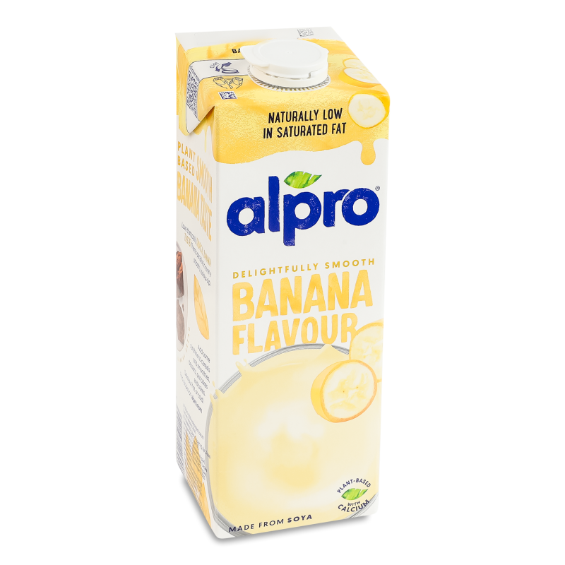 Напій соєвий банановий 1л т/п Alpro