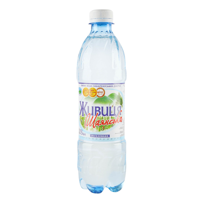 Вода питьевая негазированная Живица Шаянська п/бут 0.5л Шаянська ...
