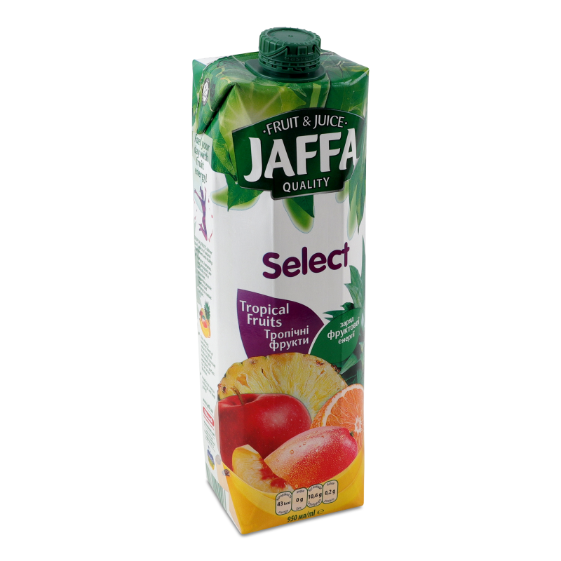Нектар Select Тропічні фрукти 950мл т/п Jaffa