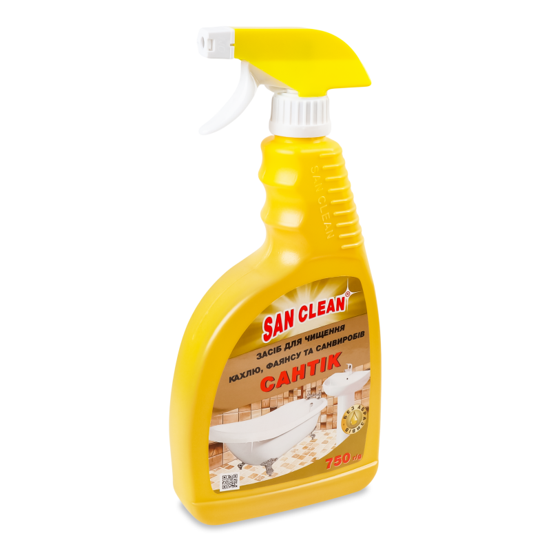 Засіб д/сантехніки Сантік 650мл з розпилювачем Сан Клін