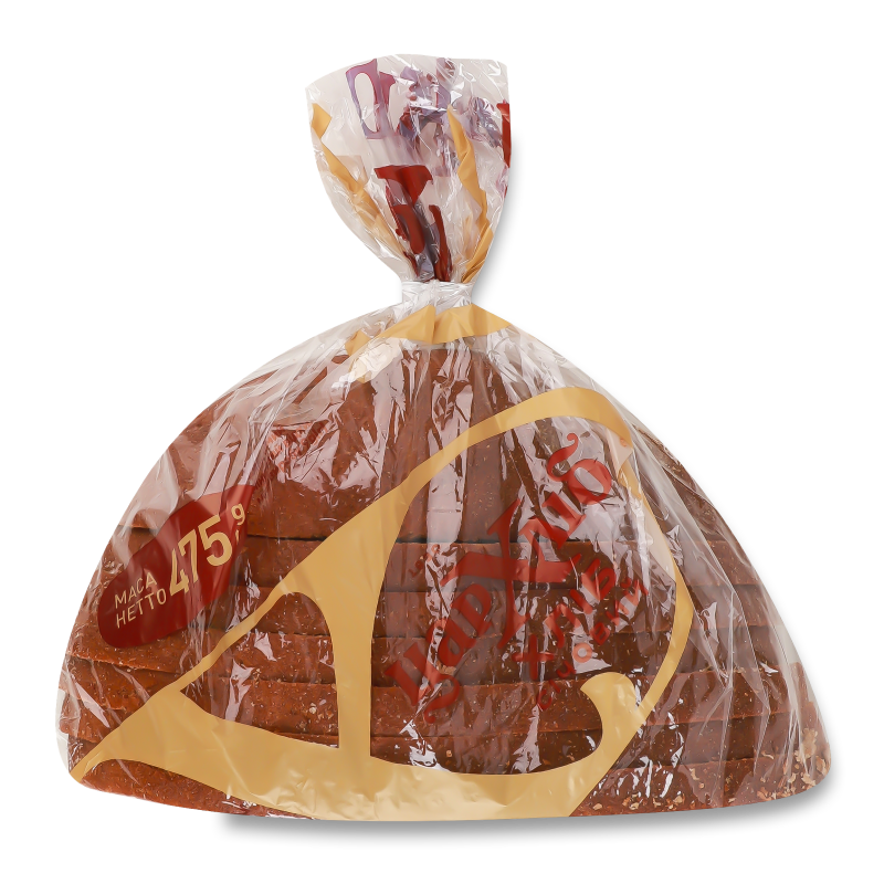 Хліб Січовий половинка нарізаний скибками 475г плівка Цар хліб