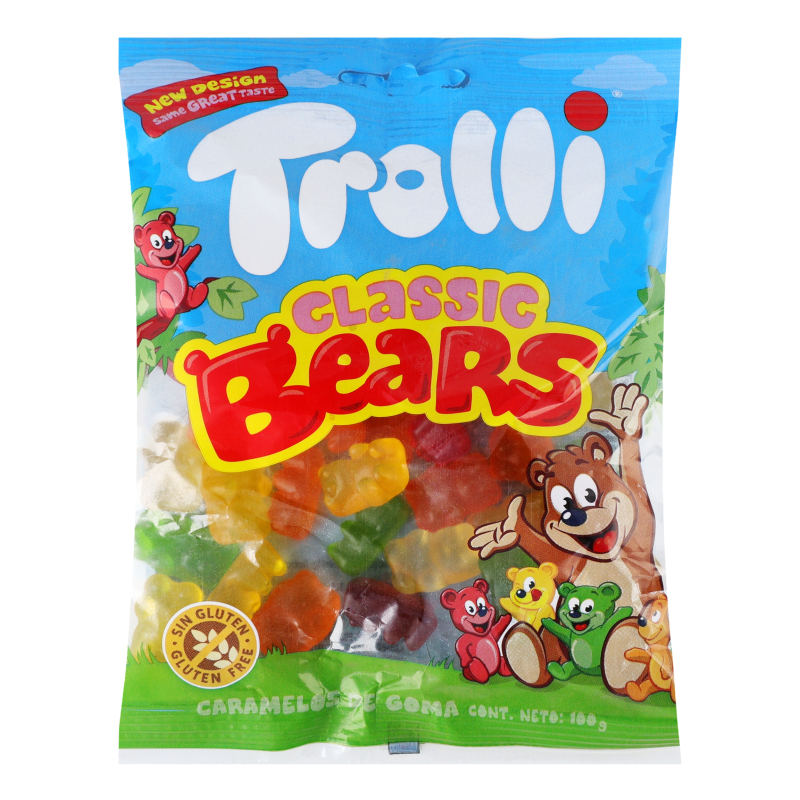 Цукерки желейні зі смаком фруктів Ведмедики Trolli м/у