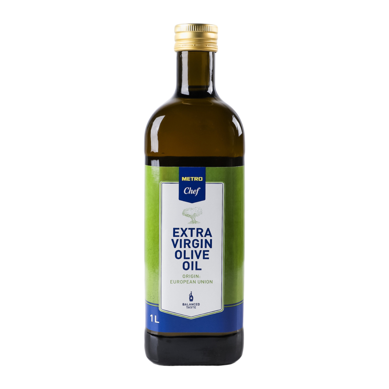 Масло оливковое нерафинированное Extra virgin Metro Chef с/бут