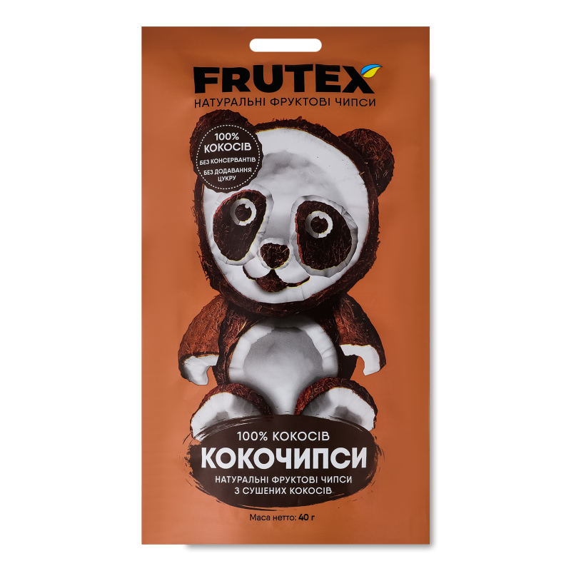 Чипси фруктові Кокочипси 40г д/п Frutex