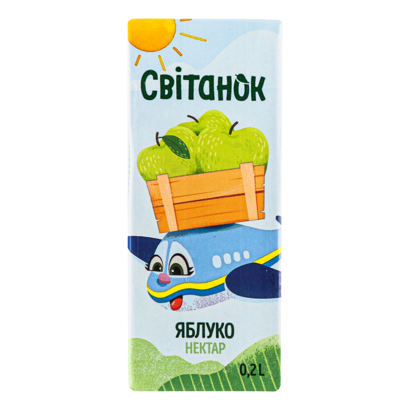 Нектар освітлений пастеризований Яблуко Світанок т/п