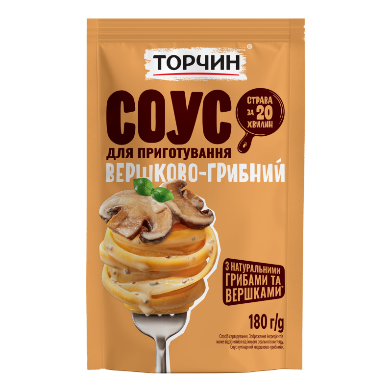 その他 chao Соус кулинарный Сливочно-грибной Торчин д/п 180г Торчин
