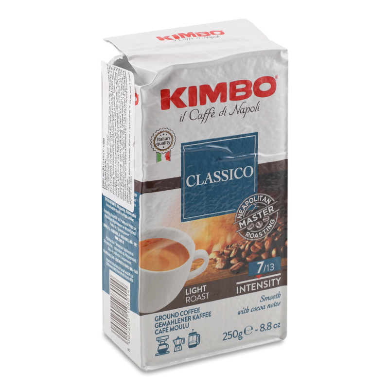 Кава Арома Класіко мелена смажена 250г в/у Кімбо
