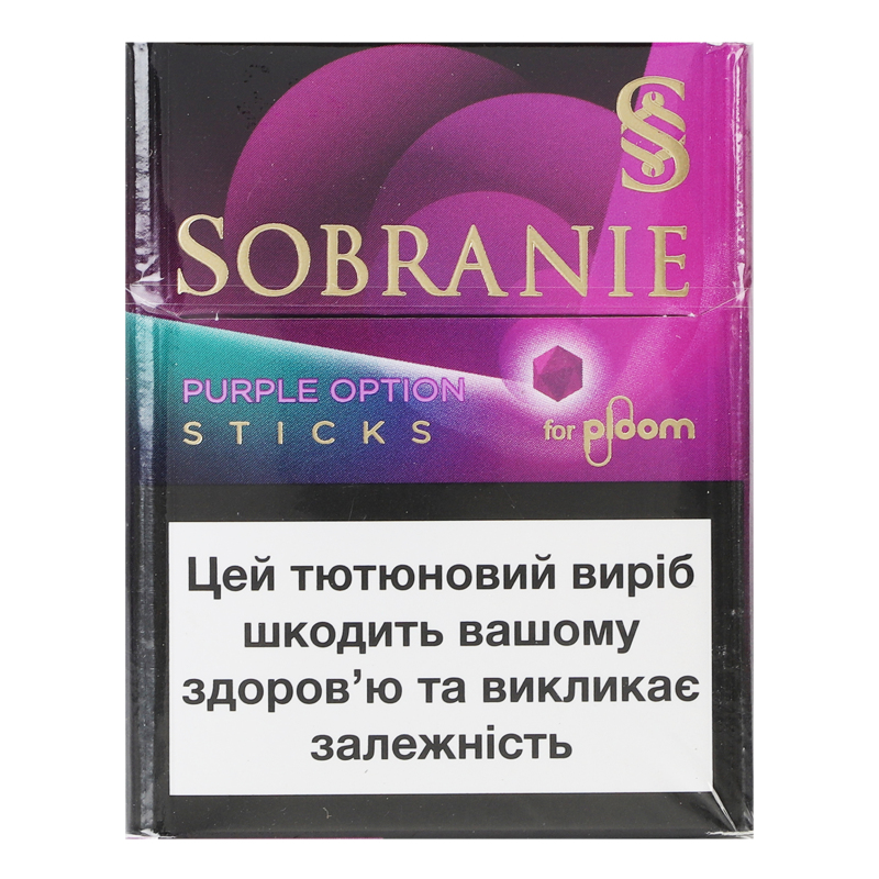 Изделие табакосодержащее для электрического нагревания Sobranie