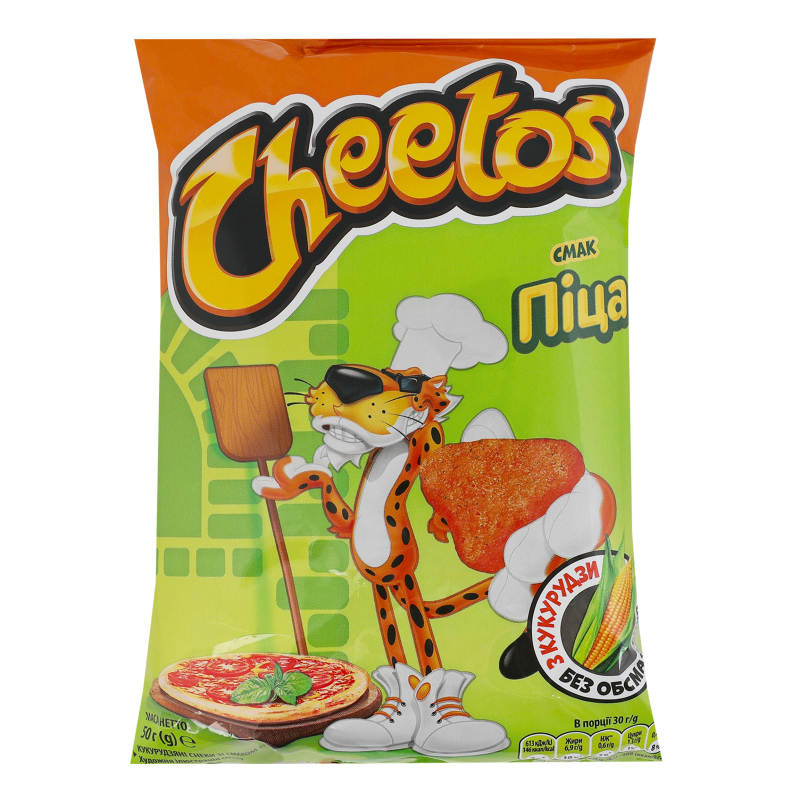 ちこ Снеки кукурузные Пицца Cheetos м/у 50г Cheetos(4823063125659