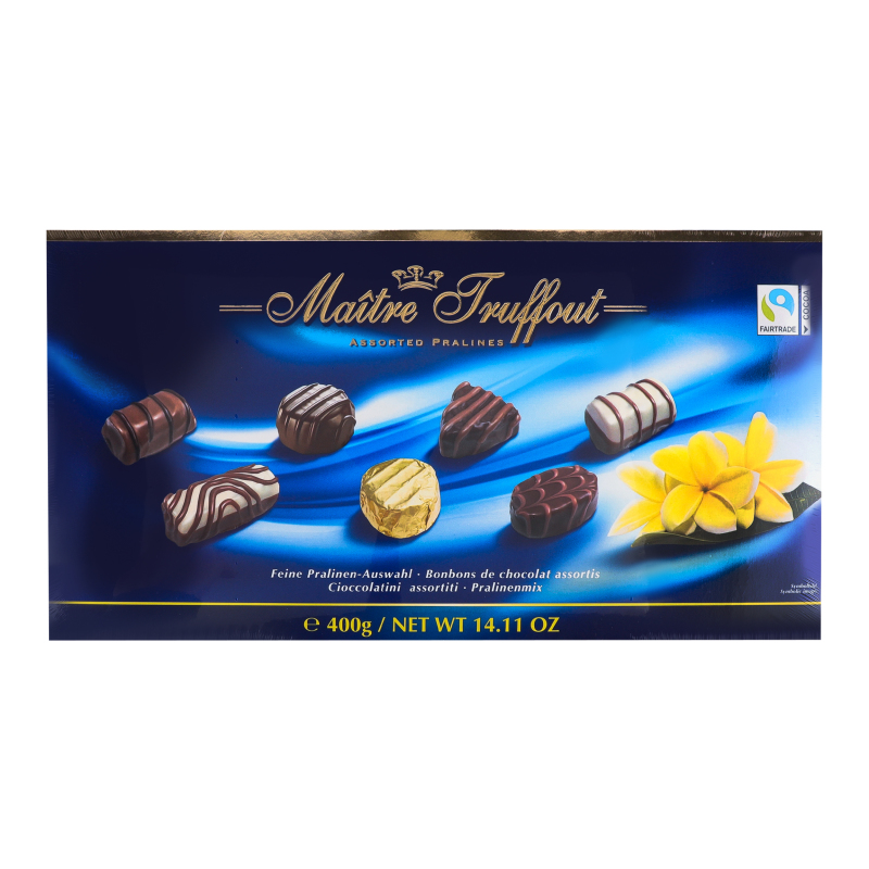 Цукерки Асорті синє Pralines Maitre Truffout к/у