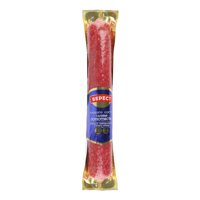 Колбаса из мяса птицы Салями Золотистая Верест с/к кг Верест: купить в ...