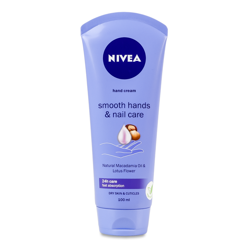 Крем д/рук Smooth hands&Nail care 100мл Nivea
