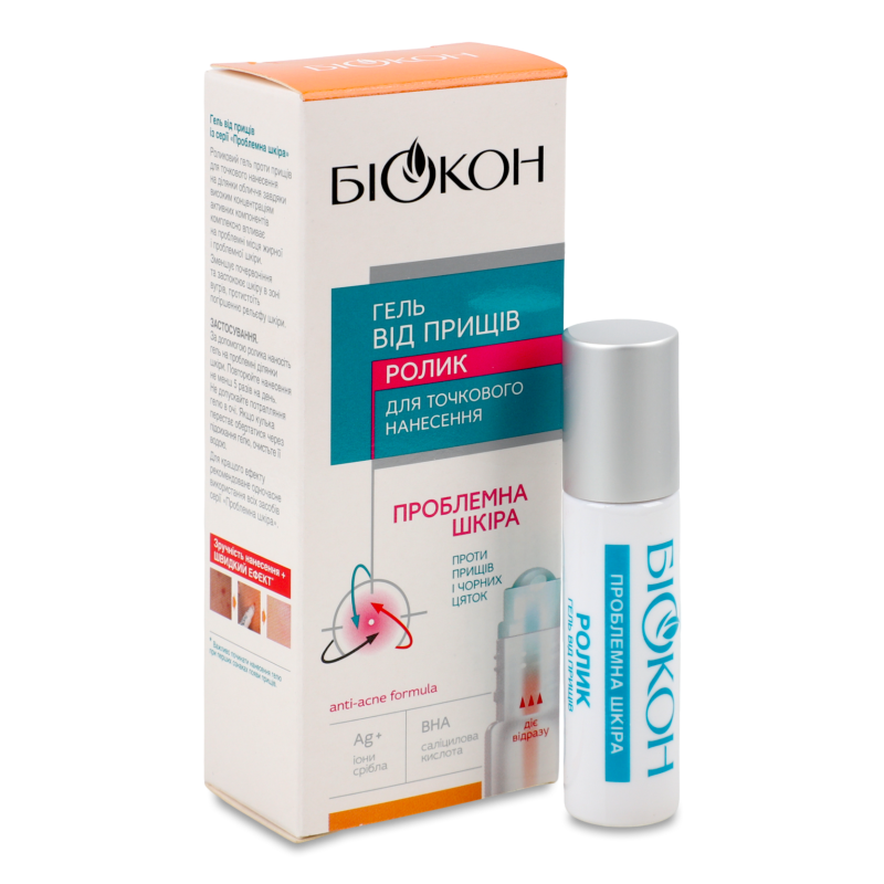 Гель від прищів Проблемна шкіра 10мл Біокон