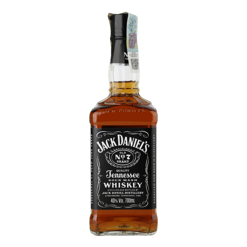 Віскі 0.7л 40% Tennessee Old №7 Jack Daniel's пл Jack Daniel's