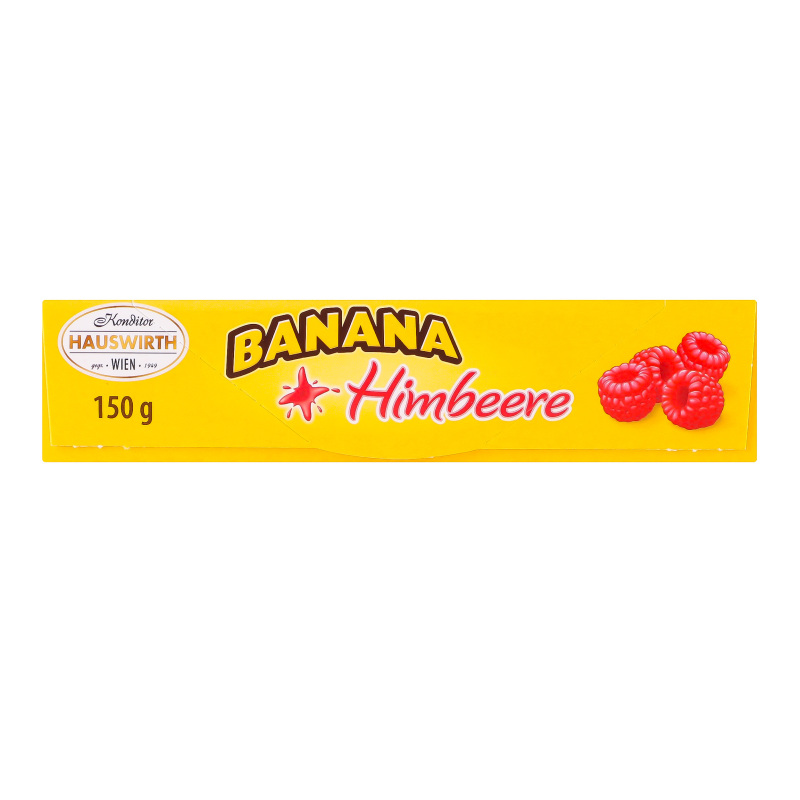 Суфле в шоколаді з фруктовим наповненням Banana + Himbeere Hauswirth к/у