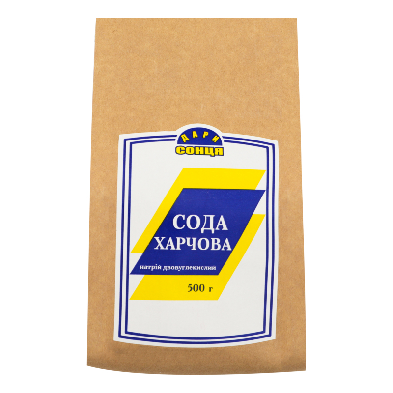 Сода Дары солнца пищевая м/у 500г Дары солнца 4820032990232: купить в ...