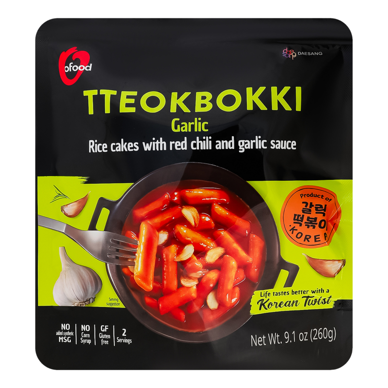 Текбоккі в гострому соусі з перцем чилі та часником O'Food д/п