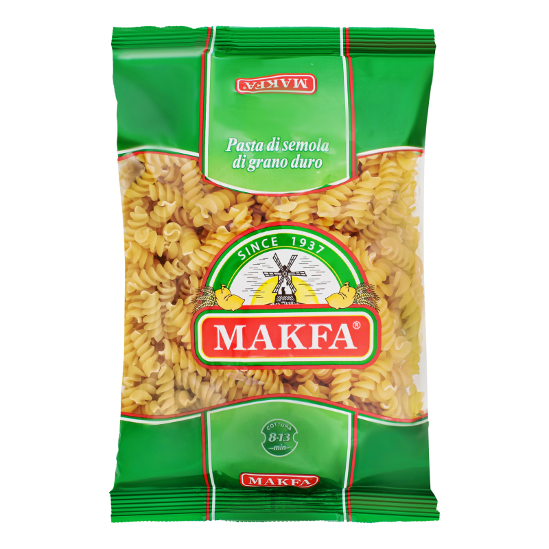 Изделия макаронные Спирали Makfa м/у 400г Makfa(8690828631481): купить ...