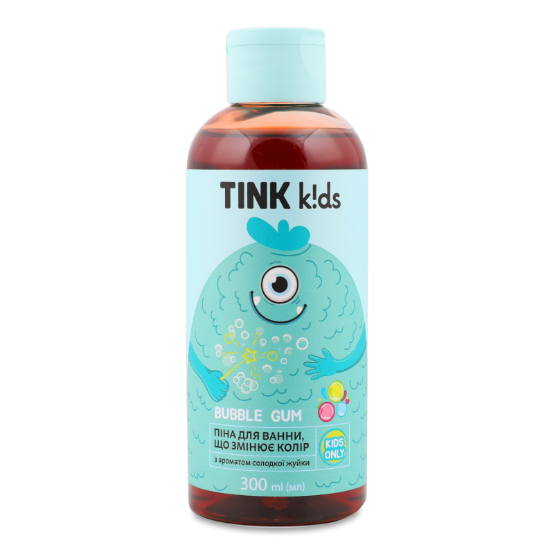 Піна д/ванни що змінює колір дитяча Bubble Gum 300мл Tink k!ds