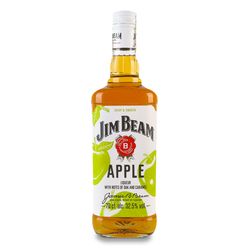 Напій алкогольний Лікер Apple 32,5% 0,7л Jim Beam