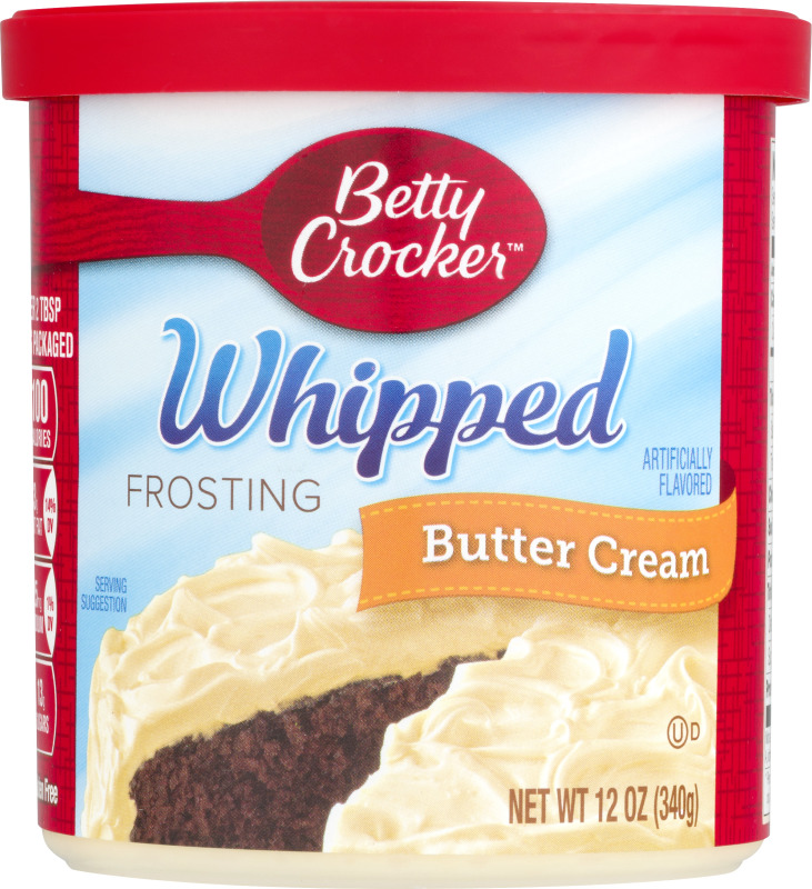 Betty Crocker Whipped Frosting Butter Cream Betty Crocker(16000329904