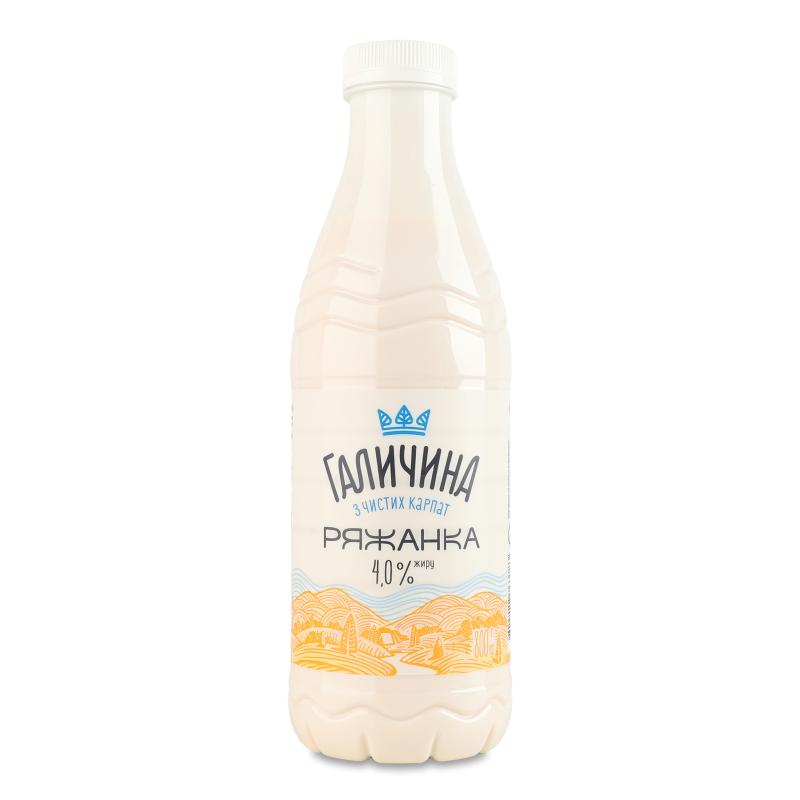 Ряжанка 4% 800г пет Галичина