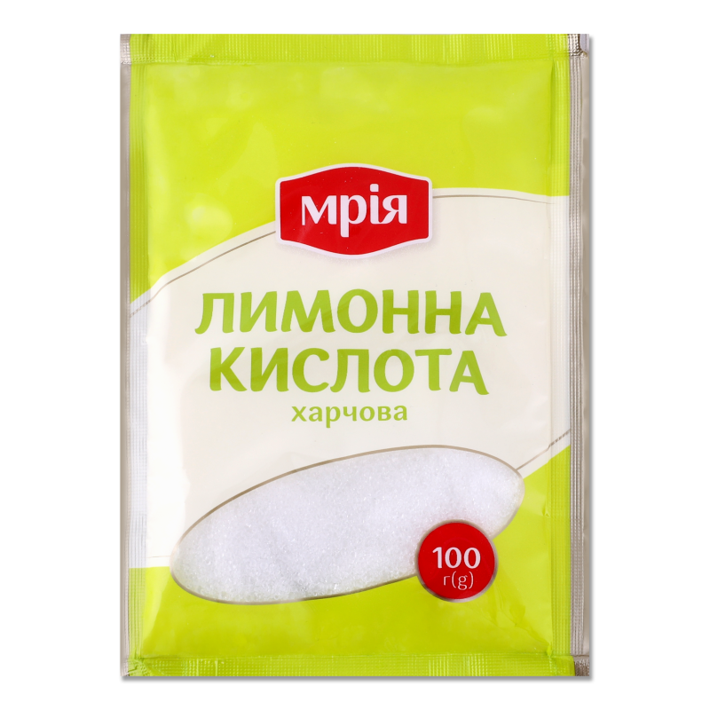 Кислота лимонна 100г Мрія