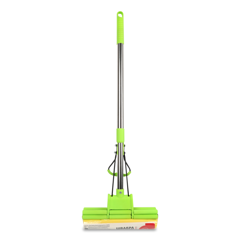 Швабра Економ салатова з подвійним віджимом артYKA-02 ТМ “1”