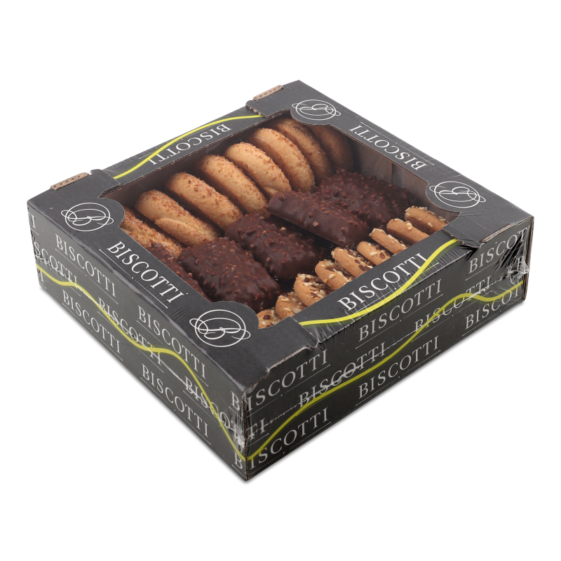 Печиво пісочно-відсадне Деміціо Мікс 450г Biscotti