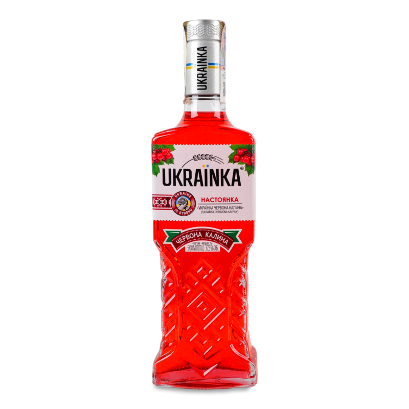 Настоянка Червона калина 37,5% 0,5л Ukrainka