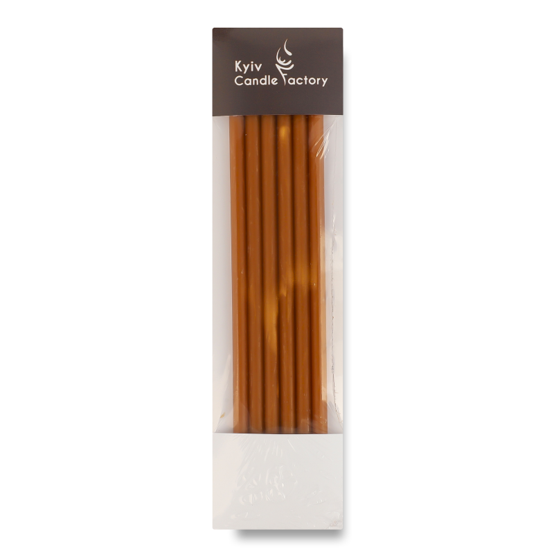 Свічка з ароматом меду 210*7мм 6шт У8517 Київ Кендл Фекторі